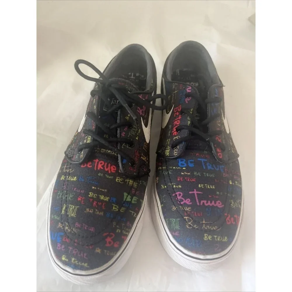 NIKE SB ZOOM Stefan JANOSKI CNVS QS Be True PRIDE Pack 702981-009 Mens 8_2